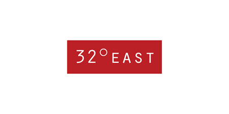 32° East